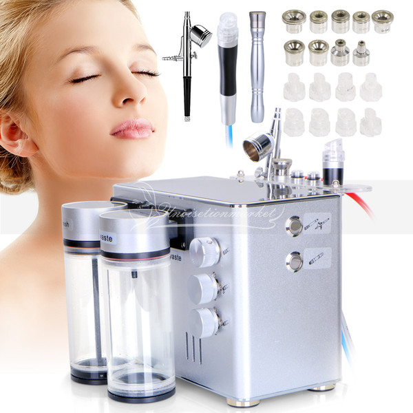 New Arrived 3 In 1 Hydro Diamond Dermabrasion Black Head Water Peeling Facial Skin Rejuvenation Beauty Machine