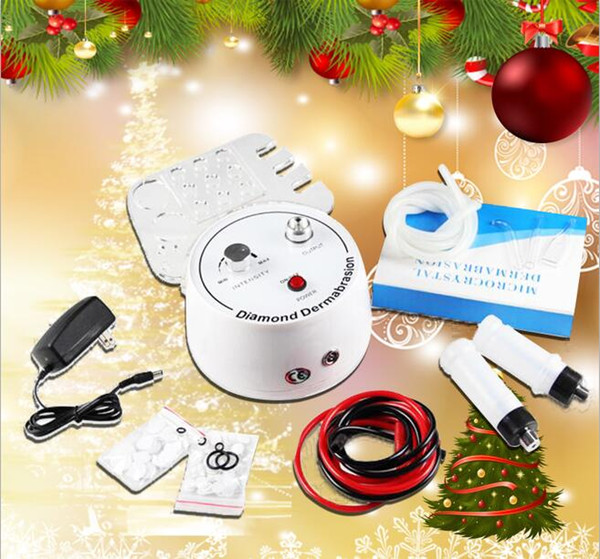 Christmas Promotion!!! 3 In 1 Diamond Microdermabrasion Dermabrasion Beauty Machine Vacuum Spray Face Clean Dirty Pores Free Shipping