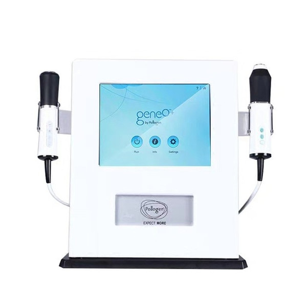 GeneO+ Oxygen 3 in 1 & 2 in 1 Oxygen Face Lift Wrinkle Removerc Technology CO2 Nano-bubbles RF Beauty Machine Free shipping