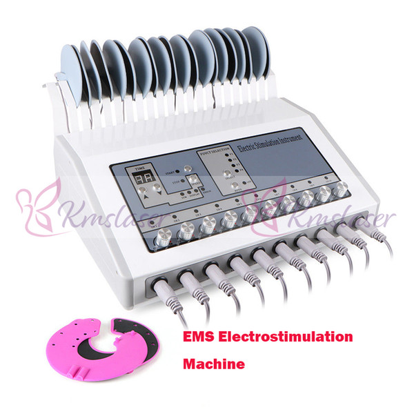 EMS Muscle Stimulator Electrostimulation Machine Russian Waves EMS Electric Muscle Stimulator Tens EMS Slimming Machine For Salon Spa Use