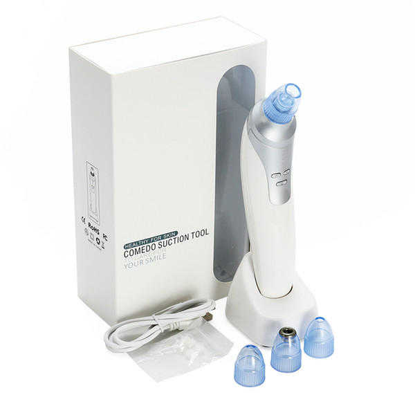 Microdermabrasion Vacuum Suction Blackhead Acne Remover Machine Pore Cleaning Skin Peeling Facial cleaner Diamond Dermabrasion MD005