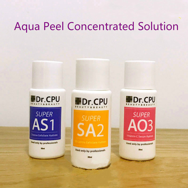 2018 New Arrival Aqua Peel Concentrated Solution 30ml Per Bottle Aqua Facial Serum Hydra Facial Serum For Normal Skin Aqua Clean Solution