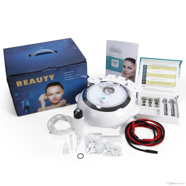 3 in 1 diamond dermabrasion facial machine with sprayer vacuum for skin cleansing rejuvenation microdermabrasion machine