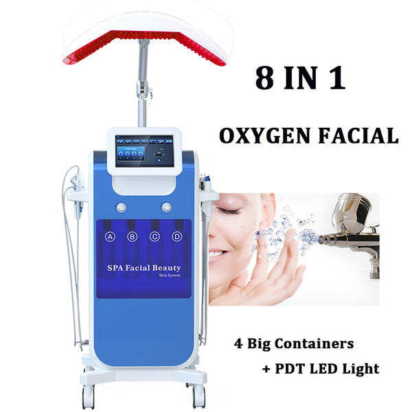 2019 Best Hydrafacial Machine Hydro Dermabrasion Skin Peeling Cleasing Diamond Microdermabrasion Oxygen Jet Hydra Facial Equipment