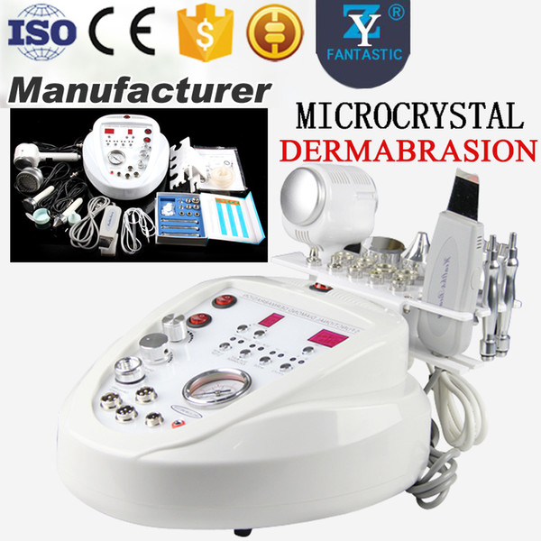 Multifunctional 5 In 1 Diamond Microdermabrasion Peeling Machine Ultrasonic Skin Scrubber Facial Dermabrasion Skin Care Machine