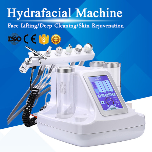 Good Effect Hydrafacial Skin Care Face Cleaner Hydro Peeling Skin Rejuvenation Face Lift Blackhead Remover 6in1 Dermabrasion Machine