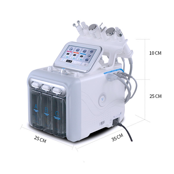 Beauty Salon equipment Microdermabrasion Dermabrasion skin care Water Dermabrasion Machine Water Peeling with 6 handles