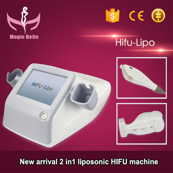 Best seller Liposonic and hifu 2 in1 for wrinkle removal fat slimming HIFU lipo machine