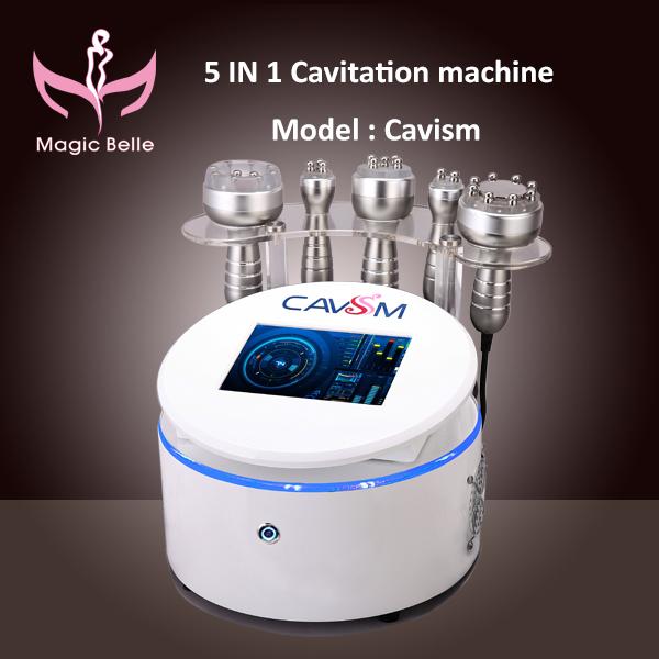 The factory price cavitation rf machine korea rf cavitation for face and body cavitation vacuum for salon use