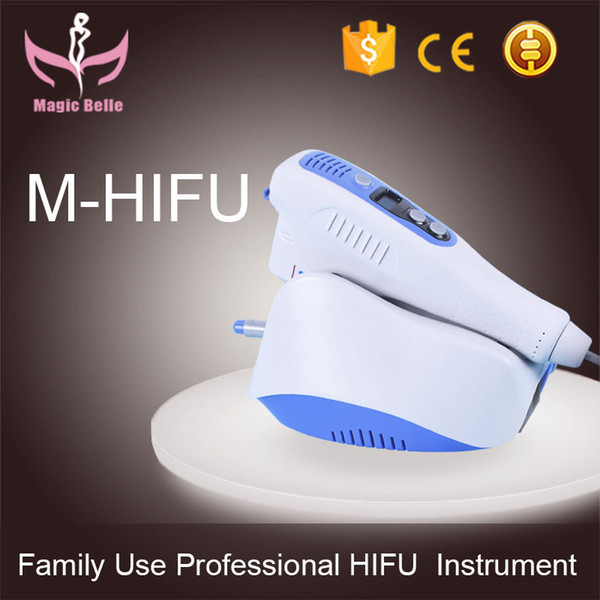 Home use small hifu machine face lift wrinkle remover portable hifu machine