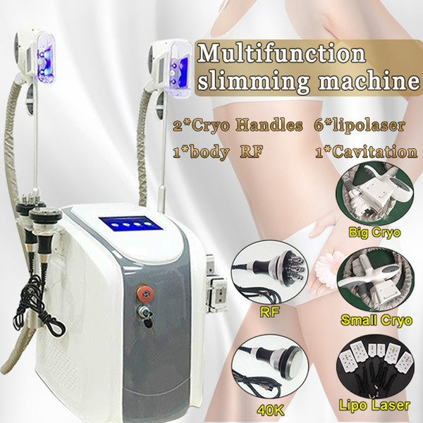 Zeltiq Cryolipolysis Fat Freezing Machine Cryotherapy Waist Slimming 40K Cavitation RF Machine Body Fat Reduction Lipo Laser Machine CE/DHL