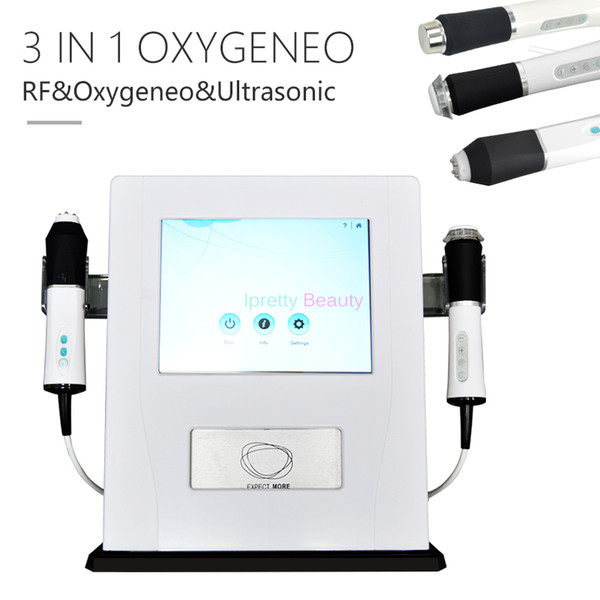 Protable Oxygen CO2 RF Ultrasound Water Oxygen Jet Peel Facial Machine Beauty Salon Equipment For Skin Care