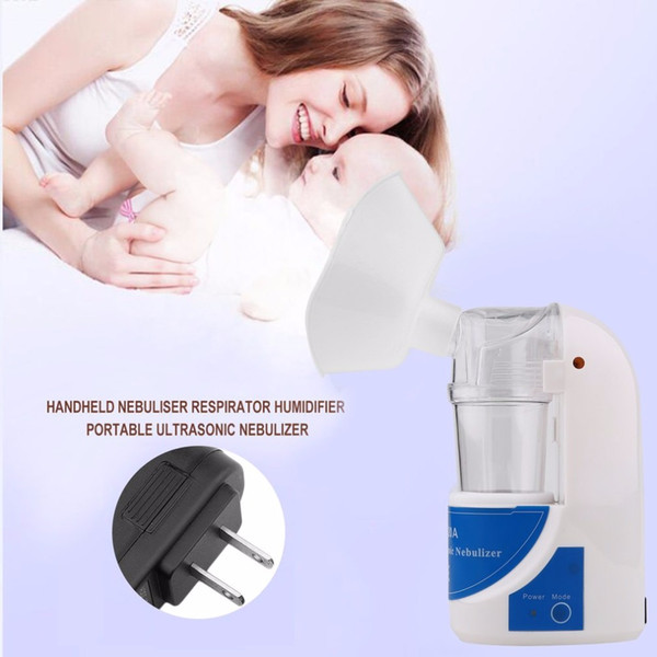 Ultrasonic Atomizer Beauty Instrument Spray Aromatherapy Face Facial Steamer Handheld Portable Mini Asthma Inhaler Nebulizer