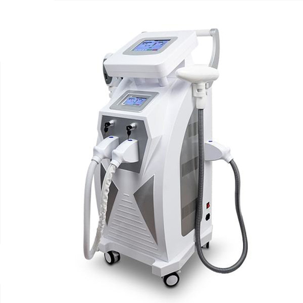 Multifunction 4 in 1 OPT Shr IPL Machine for hair removal rf face lifting nd yag laser tattoo removal machine