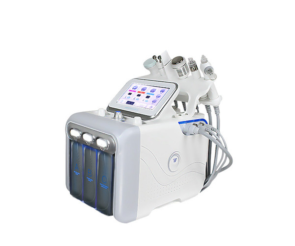 Top quality H2-O2 6 in 1 H2O2 Hydra Peel Equipment Hydro Toning Water Dermabrasion aqua peel beauty machine