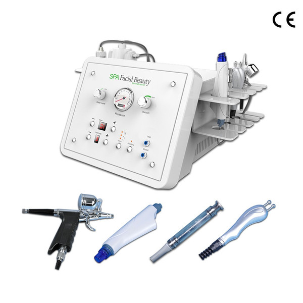 Multi-function portable diamond dermabrasion water oxygen skin peeling hydra facial cleaning machine skin care