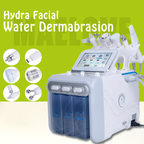 Multifunctional Hydra Facial Machine H2 O2 Hydro Dermabrasion Water Peel Treatment BIO RF Face Care Ultrasonic Skin Scrubber Deep Cleaner