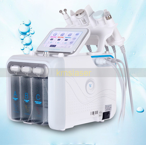 Acne treatment Hydra Dermabrasion RF Bio-lifting Spa Facial Machine / Hydro Facial Machine /water Dermabrasion Cold Hammer Oxygen Spray