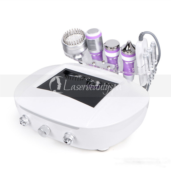 6 In 1 Ultrasonic Cavitation Skin Scrubber Photon Microdermabrasion Black Head Removal Beauty Skin Rejuvenation Beauty Machine