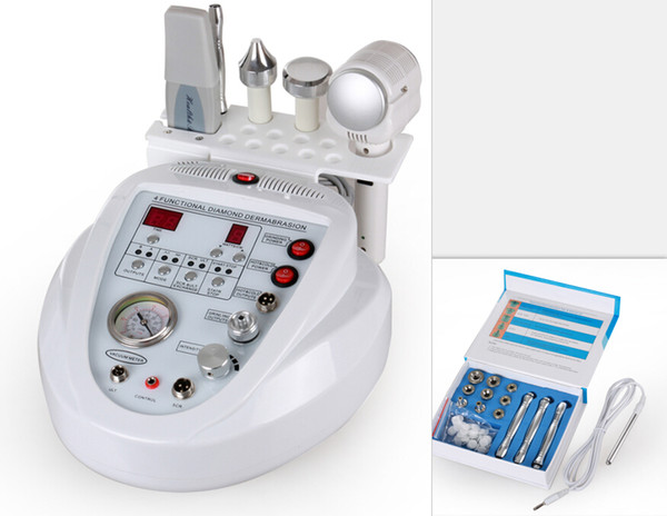 5 In 1 Ultrasonic Skin Scrubber Hot&Cold Hammer Dermabrasion Machine Multifunction For Skin Rejuvenation Anti Wrinkle Salon Beauty Machine