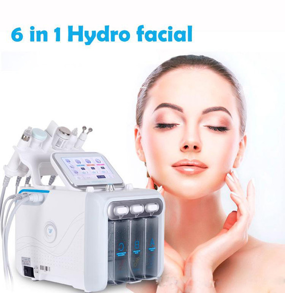 New H2O2 Hydra Dermabrasion RF Bio lift Spa Facial Machine Hydro Microdermabrasion Facial Machine water aqua peel Cold Hammer Oxygen spray