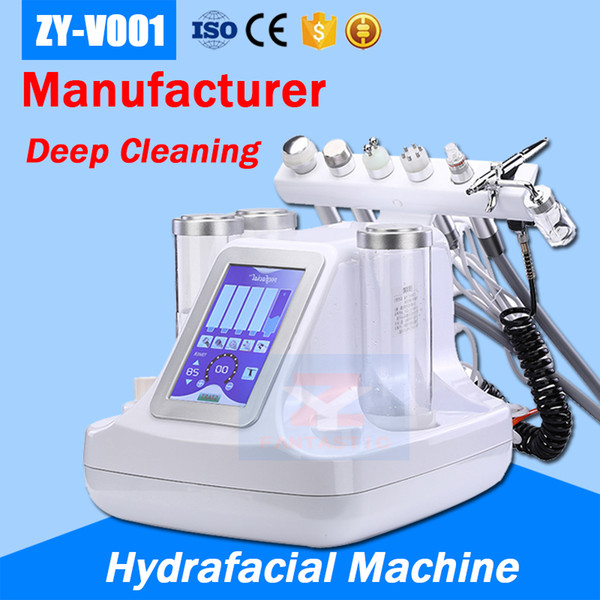 6 in 1 Hydra Facial Cleaning Water Dermabrasion Beauty Machine Care Oxygen Jet Equipment small bubble machine