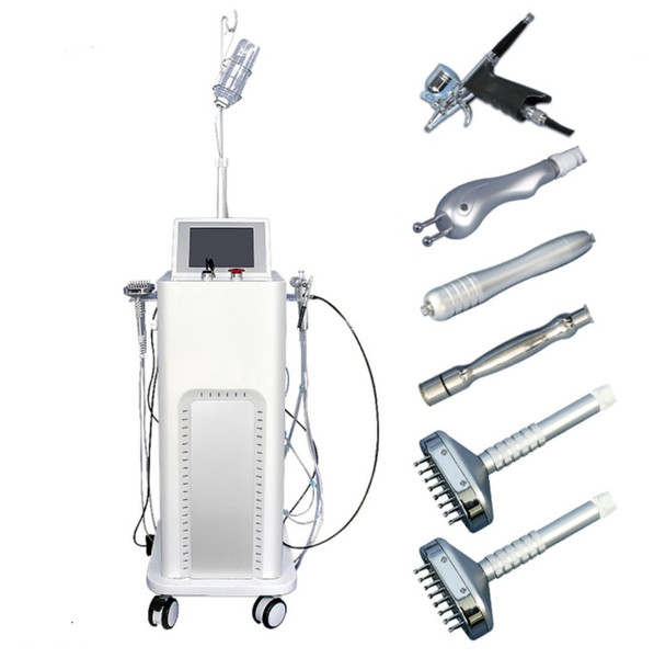 2019 new high voltage Hydra Dermabrasion RF Bio-lifting Spa Facial Hydro Microdermabrasion Facial Machine water Dermabrasion Oxygen Spray