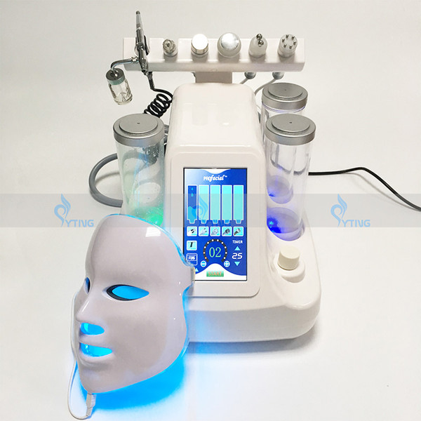 Powerful 7 in 1 Hydra Dermabrasion Hydro Microdermabrasion Facial Deep Cleaner Water Peeling Oxygen Skin Care Anti Aging Spa Machine