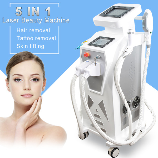 2018 best seller 3000W OPT SHR IPL + Nd Yag Laser + RF 3 in 1 laser beauty machine