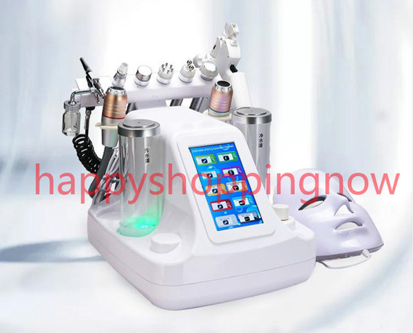 New ARRIVAL! 10 in 1 HIFU RF Bio-lifting Spa Facial Machine ultrasonic LED Skin Rejuvenation Face Spa Machine Hydro dermabrasion