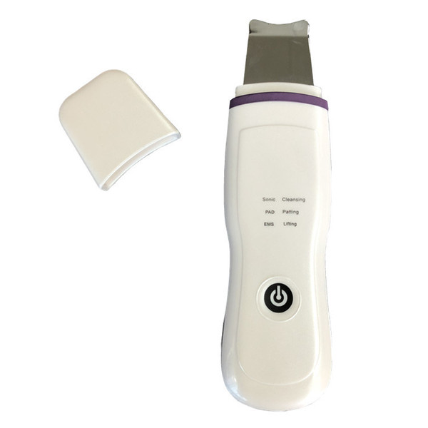 Ultrasonic Skin Scrubber Peeling Portable EMS Galvanic Spa Microcurrent Lifting Face Home Use Ultrasound Deep Skin Cleaner Massager Device