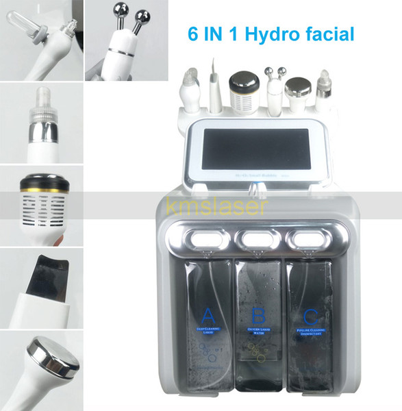 H2O2 Hydra Dermabrasion RF Bio lift Spa Facial Machine Hydro Microdermabrasion Facial Machine water aqua peel Cold Hammer Oxygen spray