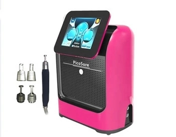 Picosure Laser Picosecond Yag machine 755 picosure tattoo removal Skin rejuvenation Wrinkle Removal With 4 tips