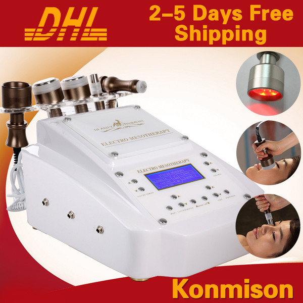 2017 Newest 5 in 1 No needle mesotherapy machine multifunction facial machine for skin tightening home use or salon CE approval