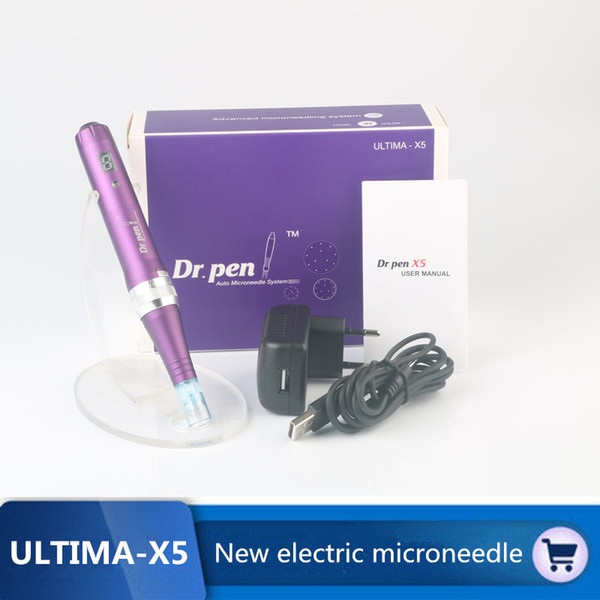 Wireless Derma pen Dr.pen Ultima X5 Auto Electric Micro Needle 12 Needles Rechargeable Dermapen MesoPen With Replaceable Needle Cartridge