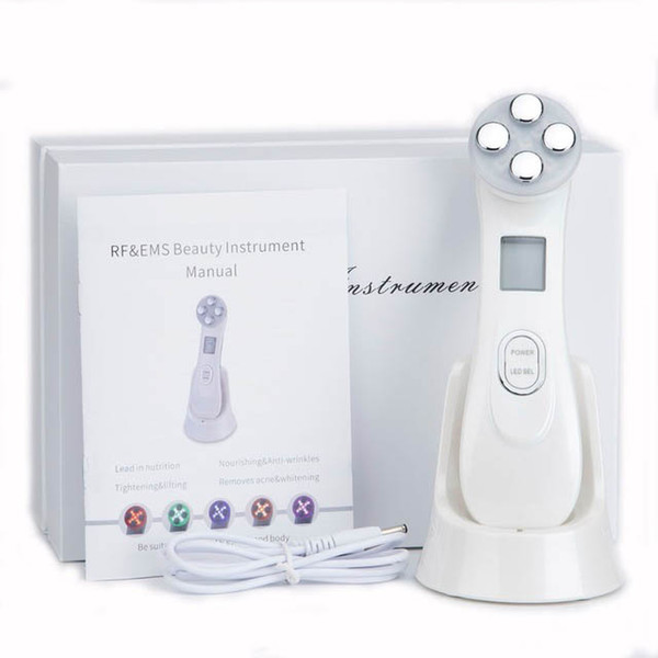 THERMA STAR PLUS 5in1 RF&EMS Radio Mesotherapy Electroporation Face Beauty Pen LED Photon Face Skin Rejuvenation Remover Wrinkle