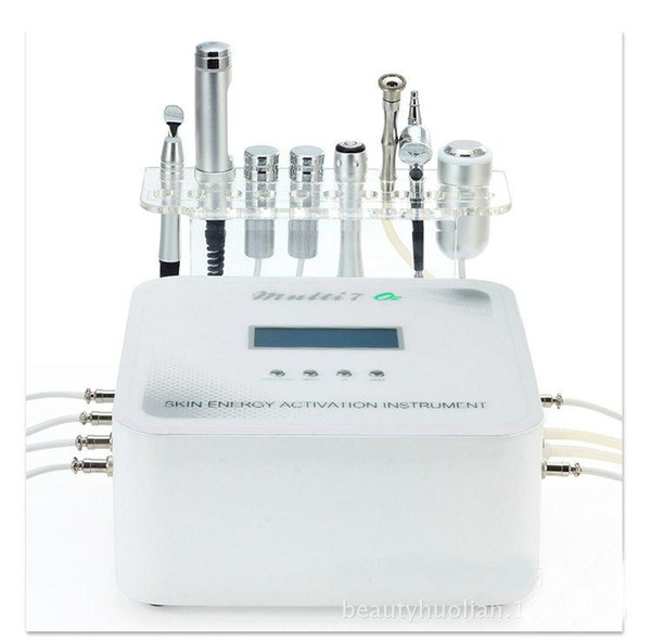 Hot sale 7 In 1 Mesotherapy Machine With multifunction RF Microdermabrasion Oxygens spray gun for skin rejuvenation DHL free shipping