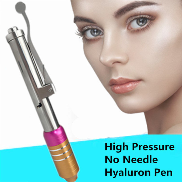 High pressure no needle hyaluron pen needle free injection mesotherapy equipment hyaluronic acid serum gun device for anti wrinkle