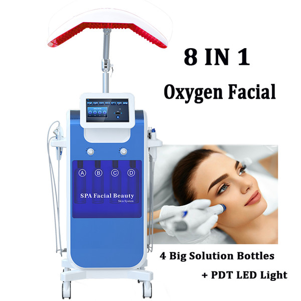 No-Needle Mesotherapy Device Skin rejuvenation hydro Microdermabrasion Hydra machine O2 facial treatment Mesotherapy therapy skin care