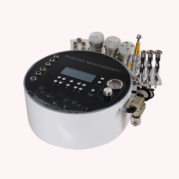 Multifunctional needle free mesotherapy facial machine and diamond microdermabrasion for skin cleaning & skin Rejuvenation with rf