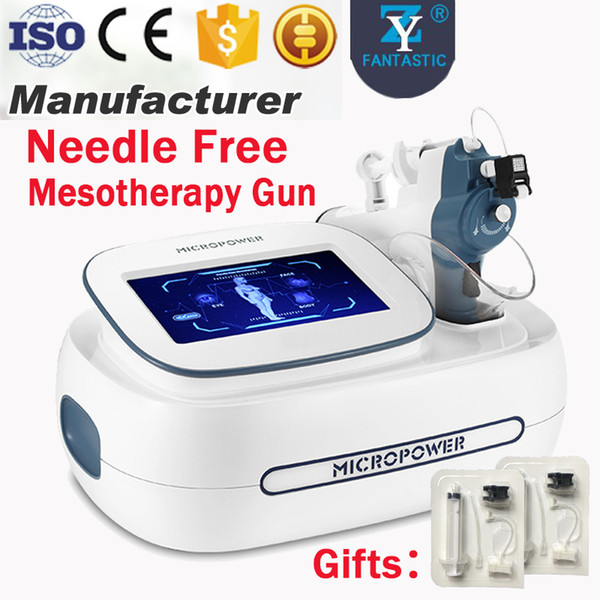 Portable Needle Free Injection Beauty Device Mesotherapy Gun Meso Injector Meso Gun Face Lifting Skin Tightening Anti Wrinkle Beauty Machine