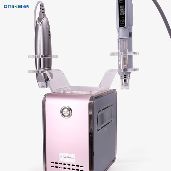 2 in 1 manufacturer mesotherapy injection beauty gun 2019 with microcurrent bio lift eye face Clip no needle high pressure beauty device