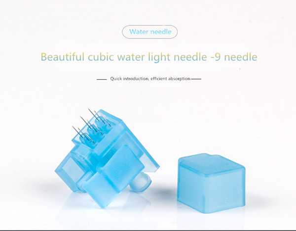 Beautiful cubic water needle 9 needle negative pressure beauty Korean beauty needle consumables with negative pressure function