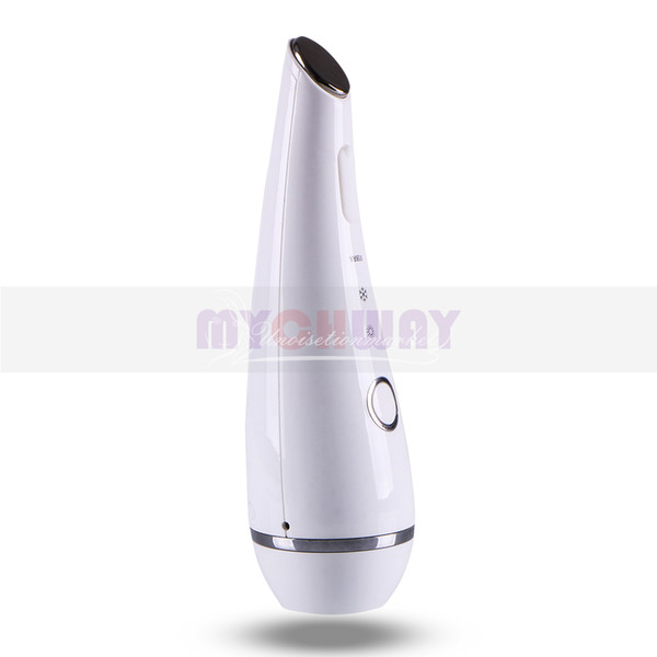 Mini Handy Cold Warm Therapy Hammer Tighten Spa Salon Massager LED Light Skin Care Beauty Device For Home Use