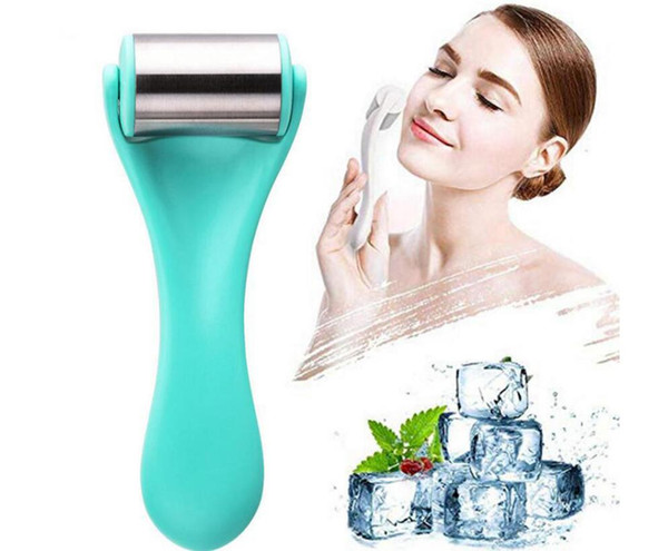 Facial Massager Beauty Instrument Stainless Ice Roller Firming Skin Relieving Fatigue Skin Care Face Lifting Massager Ice Roller