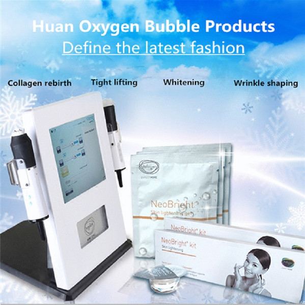 2018Huan Oxygen Bubble Product Set Essence Original Liquid Korea Beauty Equipment Supporting Products Whitening Rejuvenation Anti-aging Care