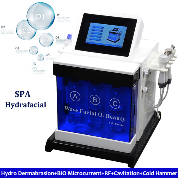 2019 Best Hydrafacial Dermabrasion Machine Hydra Water Peeling Skin Care Dermabrasion Hydro Therapy Facial Acne Md Treatment Oxygeng Jet