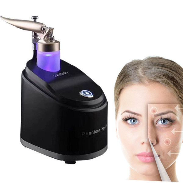 Portable Oxygen Facial Spray Jet Water Peel Sprayer Injection Skin Rejuvenation Acne Removal Face Cleansing Spa Use