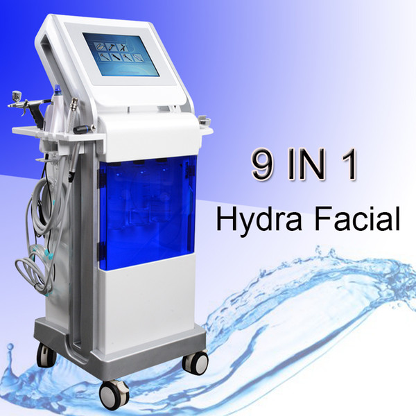 8 in 1 hydra facial machine Hydra Dermabrasion skin rejuvenaiton Bio-lifting Hydro Microdermabrasion Facial Machine red light skin care