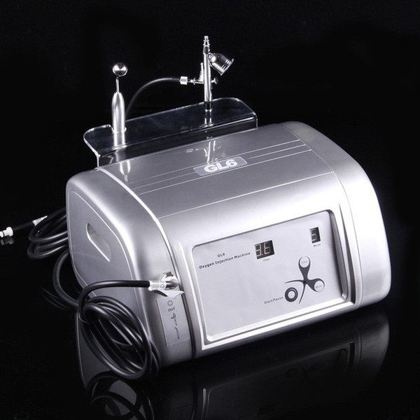 2 In 1 Oxygen Injection Gun Spray Water Jet Skin Rejuvenation Oxygen Facial Machine 99% Pure Oxygen For Acne Removal Skin Rejuvenation